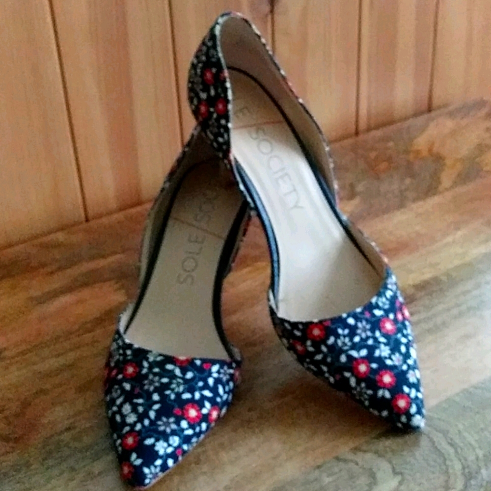 Sole society pointy heels shoes